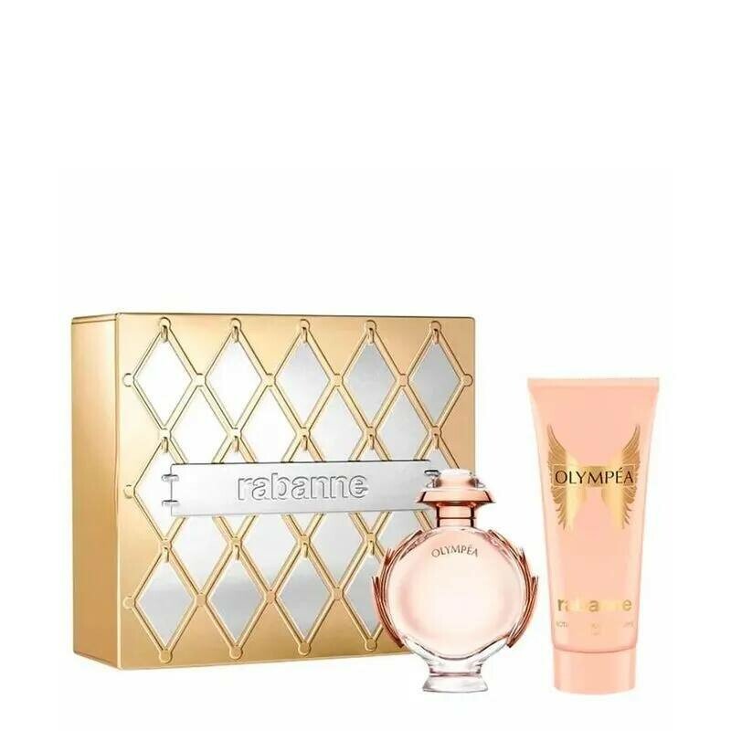 Olympéa Paco Rabanne Eau de Parfum kit 1 perfume 80ml + Loção Hidratante 100ml